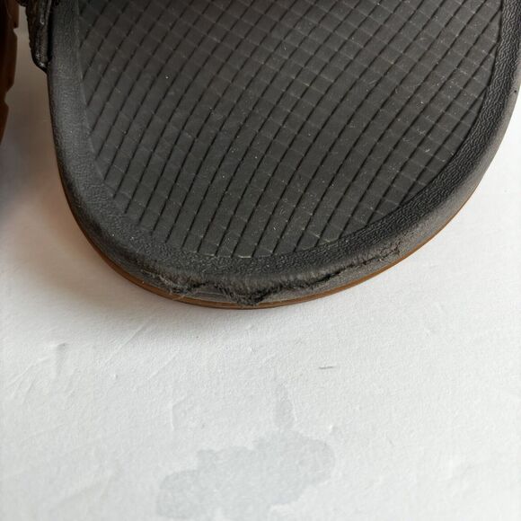 Chaco Men's Gray Lowdown Slip On Sandals Size 13 US, 45 EU Adjustable Straps - Picture 6 of 8